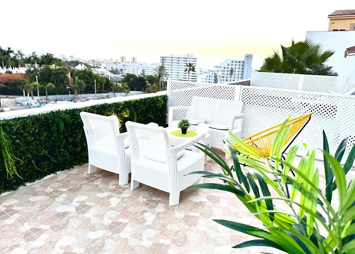 Serene Flat In Location Overlooking Siam Park Costa Adeje (Tenerife)